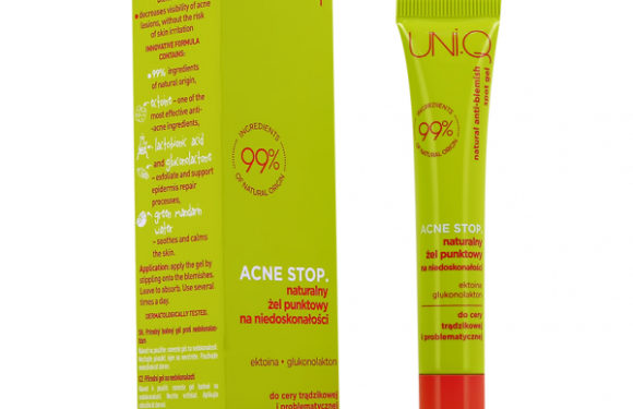 Точечный гель для лица `UNI.Q` ACNE STOP с эктоином и лактобионовой кислотой (против несовершенств кожи) 20 мл